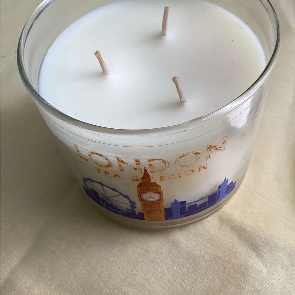 Bath & Body Works London Tea & Lemon Candle New